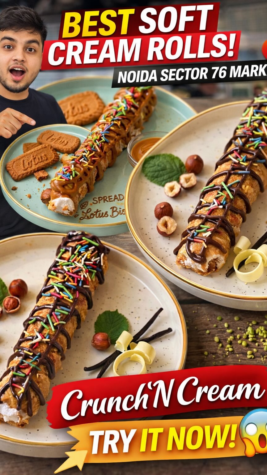 Noida Best Cream Rolls thumbnail