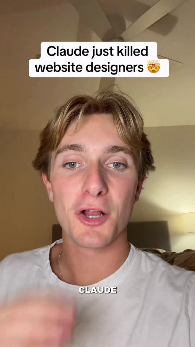 Claude Website Revolution thumbnail