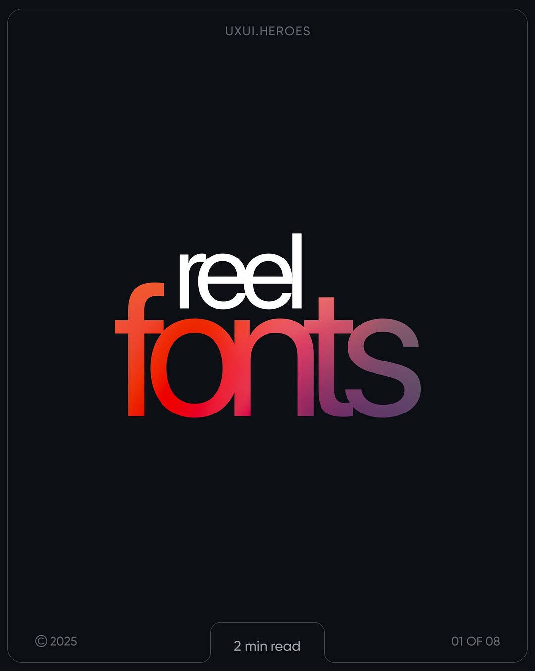 Top Reel Caption Fonts thumbnail