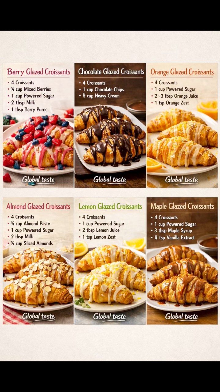 Glazed Croissant Varieties thumbnail