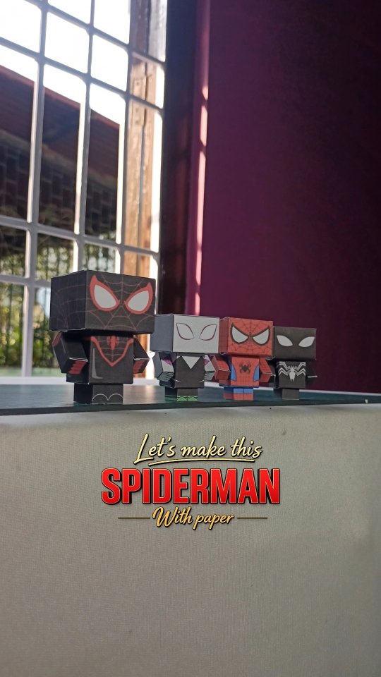 DIY Paper Spiderman thumbnail