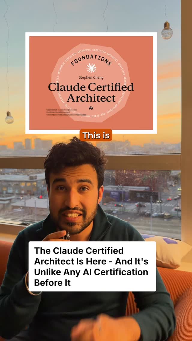Claude Architect Cert thumbnail