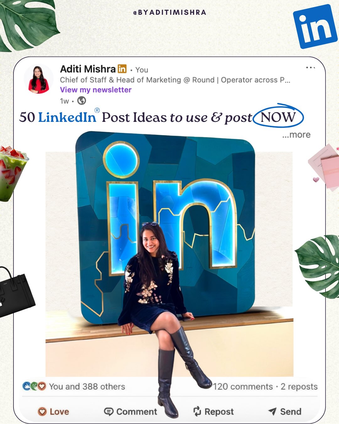 50 LinkedIn Post Ideas