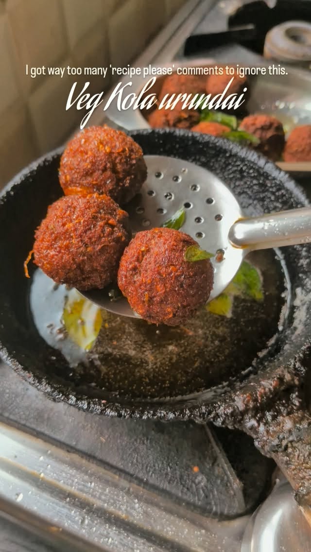 Vegetarian Kola Urundai