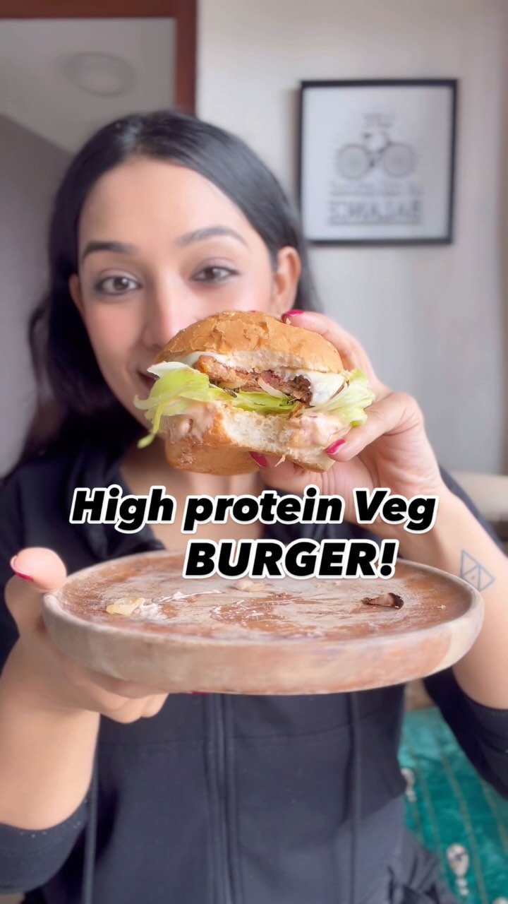 High Protein Burger