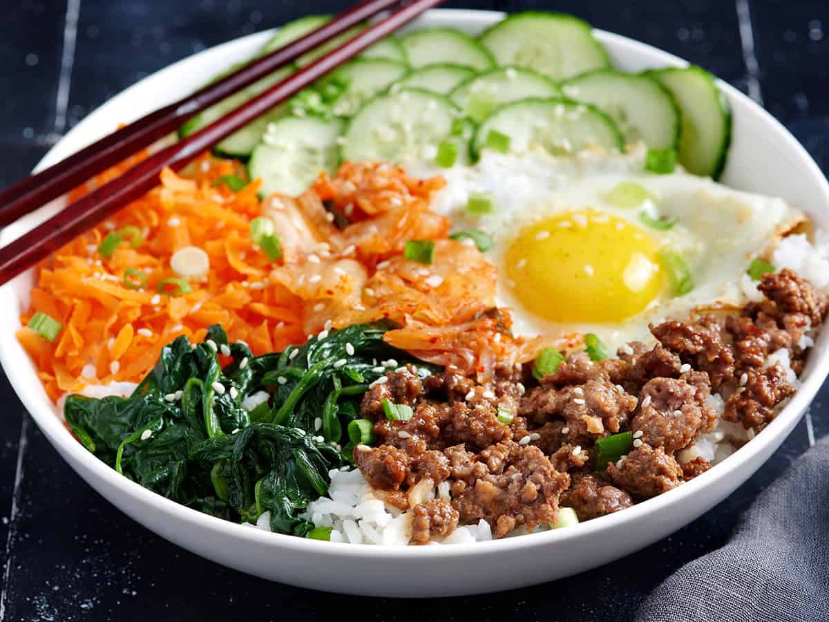Easy Homemade Bibimbap