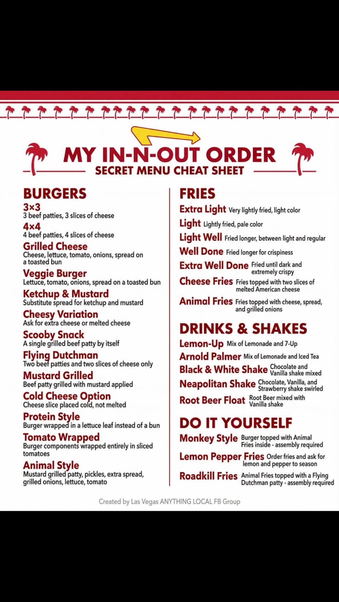In-N-Out Secret Menu thumbnail