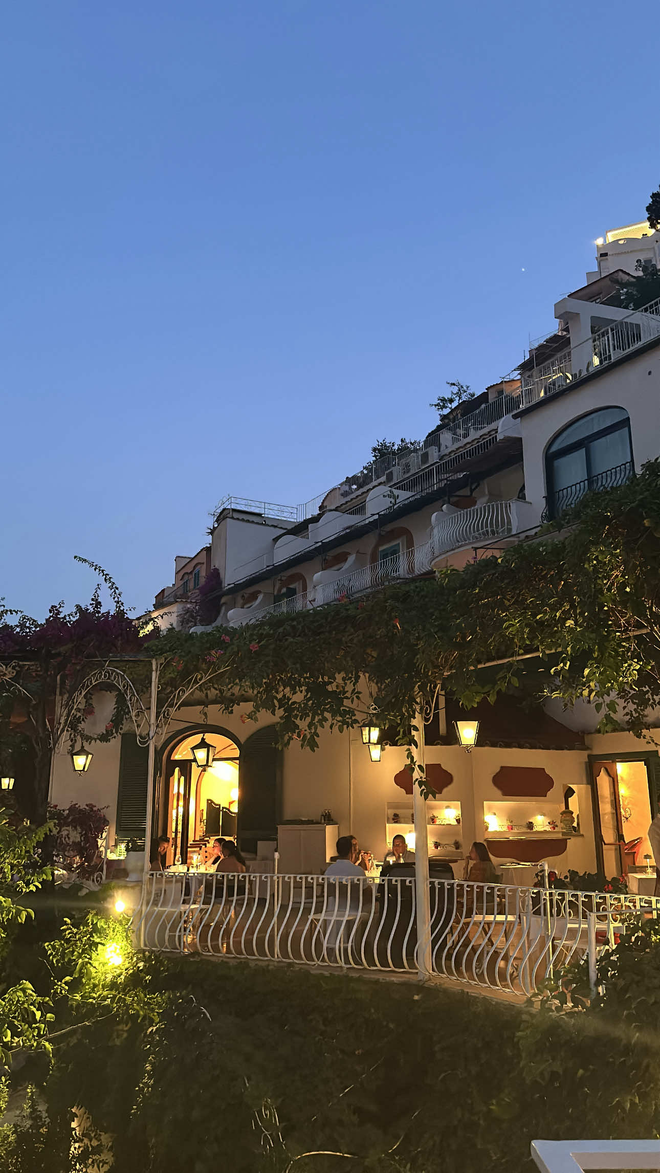 Romantic Positano Dining