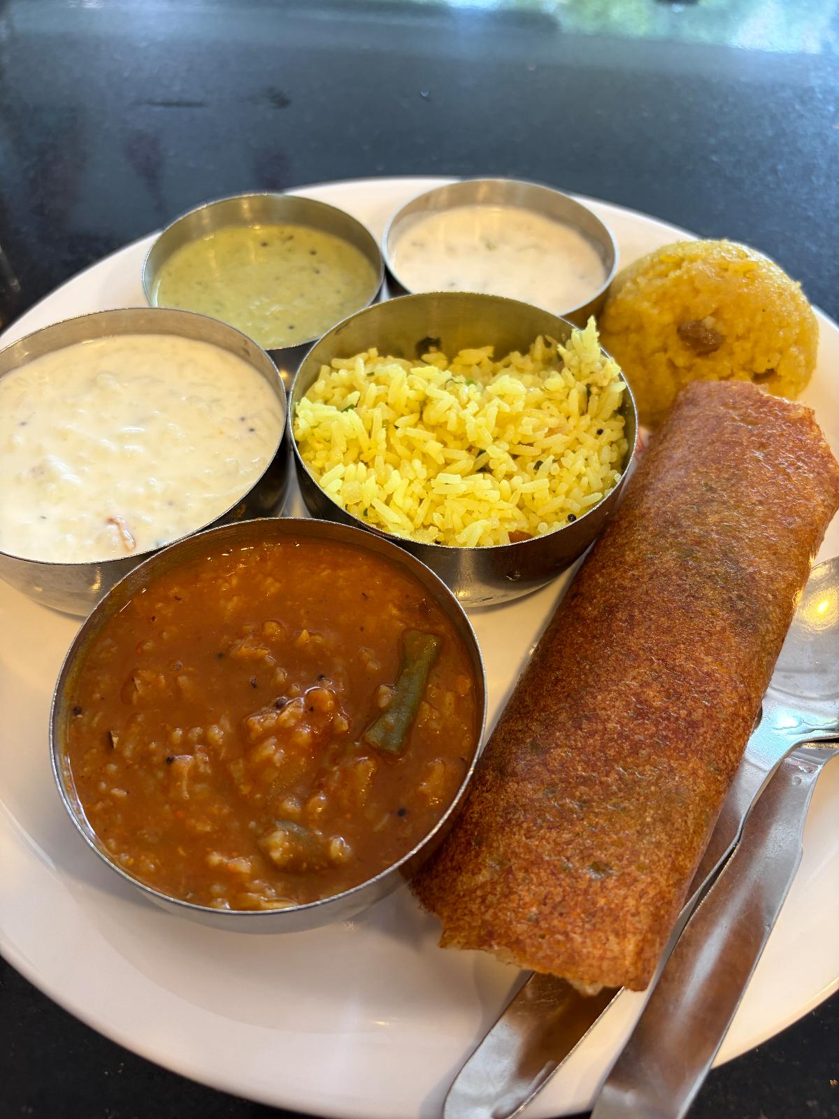Traditional South Indian Meal thumbnail