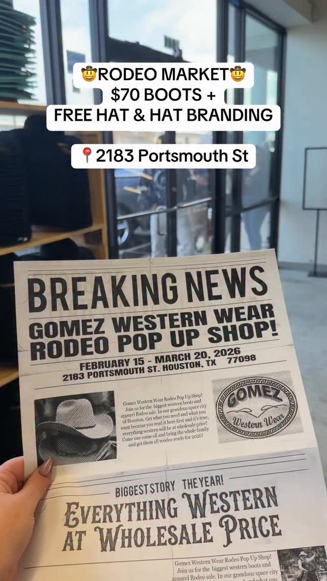 Gomez Rodeo Popup thumbnail